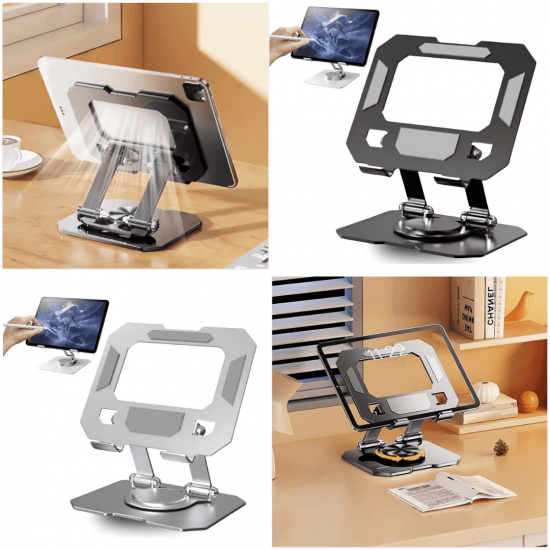 KV-754 SUPORTE DE MESA PARA TABLET, EM METAL COMUM