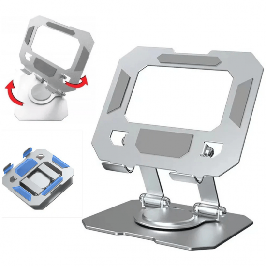 KV-754 SUPORTE DE MESA PARA TABLET, EM METAL COMUM