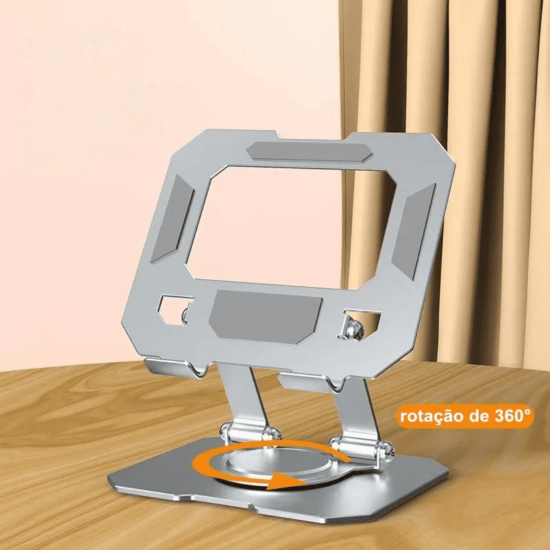 KV-754 SUPORTE DE MESA PARA TABLET, EM METAL COMUM