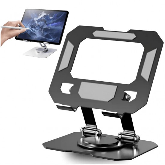 KV-754 SUPORTE DE MESA PARA TABLET, EM METAL COMUM