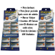 Lâmina De Barbear Vidyut Super Chromium Blades Cartela C/100 Unid