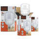 Lâmpada Led Super Bulbo 20w, 25W ,30w, 35W,40w, 50w E27 Bivolt 6500K Branco Frio Alta Potência black + decker