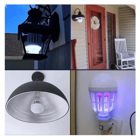 Lâmpada Luz Led 15 Watts anti Mosquito Pernilongo 220/110v