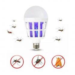 Lâmpada Luz Led 15 Watts Mata Mosquito Pernilongo 220/110v