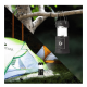 Lampião Carregador Solar Camping Led Lanterna Pesca
