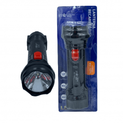 LANTERNA RECARREGAVEL DE LED PORTÁTIL