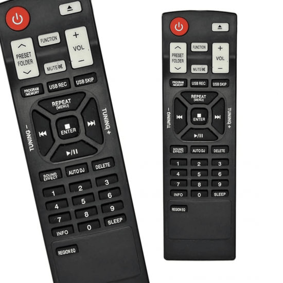 LE-7026 Controle Remoto compatível com aparelhos de som LG Mini HiFi System