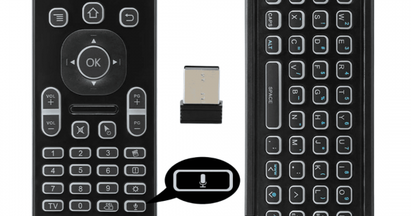 LE-7715 CONTROLE REMOTO PARA TV - TVBOX COM TECLADO 2.4G USB