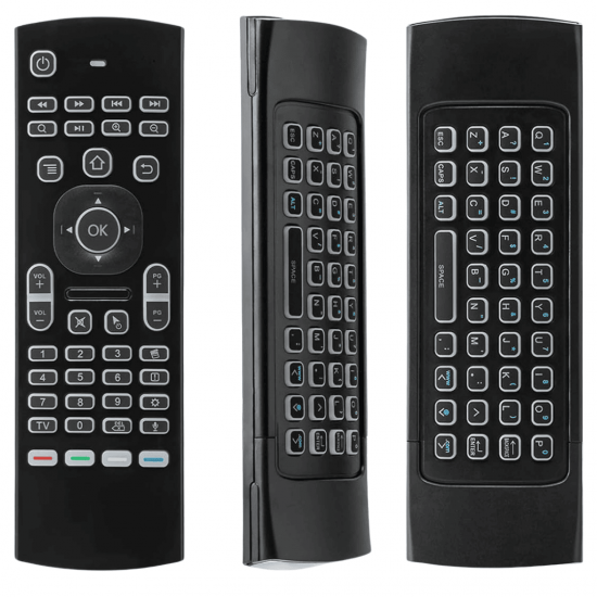 LE-7715 CONTROLE REMOTO PARA TV - TVBOX COM TECLADO 2.4G USB
