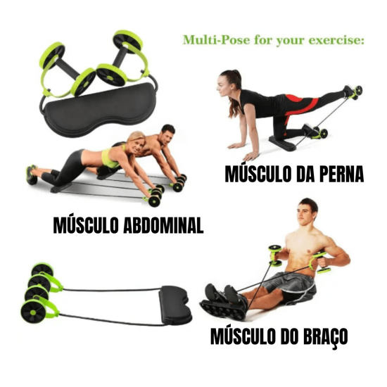 LR87153 RODA PARA EXERCICIOS ABDOMINAIS