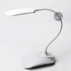 Luminária Mini Abajur de Mesa Dobrável Flexível Sem Fio Recarregável Led USB para Leitura