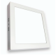 Luminária Painel Plafon Led 18W 22x22 Quadrado Redondo Embutir / Sobrepor 6500k / 3000K
