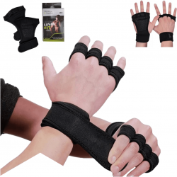 Luva Musculação Treino Bike Unissex Neoprene - Par