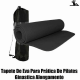 Tapete yoga fitness ginástica macio lavável 183cm x 61cm x 1cm espessura