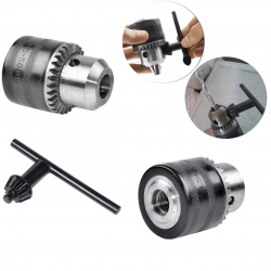 Mandril Para Furadeira Com Chave 1,5-10mm