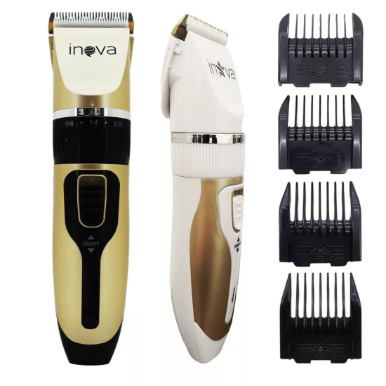 Máquina Cortador de Cabelo Barbeador Sem Fio Profissional