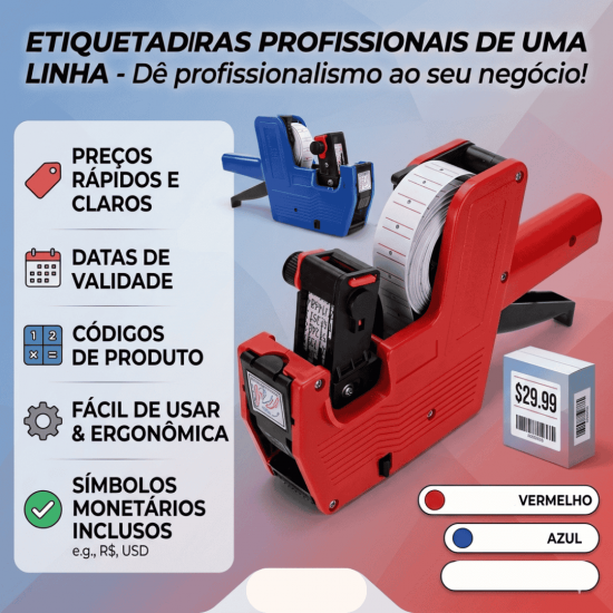 MB57198 ETIQUETADORA MANUAL | MARCADORA DE PRECO 8 DIGITOS