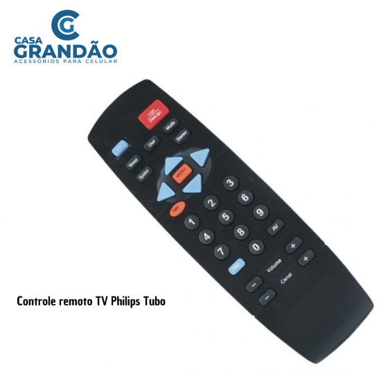 MC-890 CONTROLE REMOTO COMPATIVEL TV TUBO PHILIPS GX