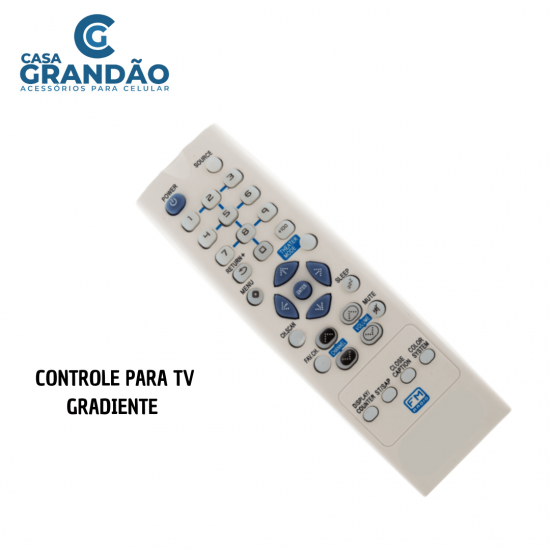 MC0249 CONTROLE REMOTO COMPATIVEL TV TUBO GRANDIENTE