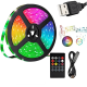 Fita LED De Luz APP Inteligente Controle Remoto RGB Música Luzes Para Quarto Sala TV Fundo Carnaval Natal