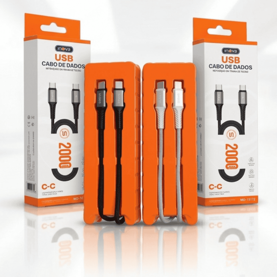 MD-13172 TC CABO DE DADOS USB-C INOVA TIPO-C 2M 5V