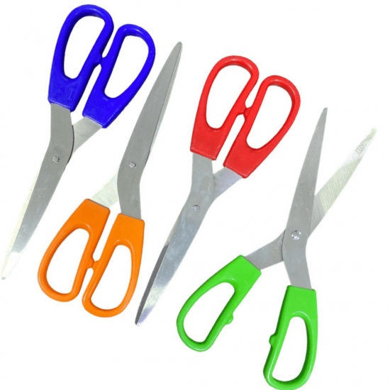Tesoura Colorido pra Corta Papelão e outros materiais 21cm
