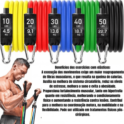 MI-5002 ELASTICO DE TENSAO PARA EXERCICIOS FISICOS, SEM FINS TERAPEUTICOS