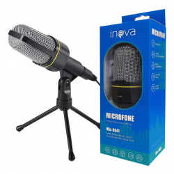 Microfone Condensador Estéreo De Mesa