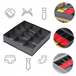 Organizador De Gavetas Multiuso 12 Divisórios 30x30x10cm