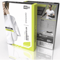Par Manguito mangote com Dedo Proteção solar UV50+ Corrida Fitness Academia Unissex