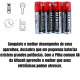 Pilha comum  AA 1.5v Com 4 Pilhas