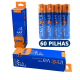 Pilha Inova Prime AAA 1.5V – Caixa com 60 Unidades (Zinco-Carbono)