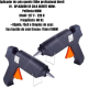Pistola Cola Quente 100W Grande Profissional Bivolt (127V e 220V)