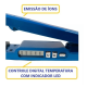 Prancha Chapinha de Cabelo Bivolt 110V/220V Nano Titanium