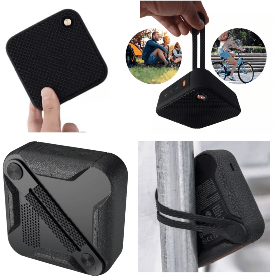 Alto-falante ao ar livre, Headset portátil, Subwoofer estéreo, Alto-falante Bluetooth esportivo