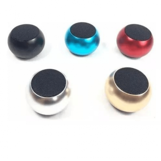 Mini Caixinha De Som De Metal Bluetooth Amplificada inova original