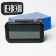 Relógio Portátil Mesa Digital Único Led Lcd Brilha Escuro