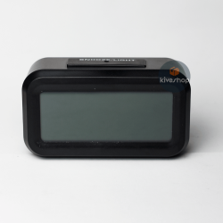 Relógio Portátil Mesa Digital Único Led Lcd Brilha Escuro