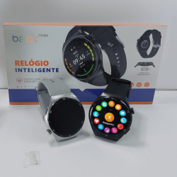 relógio smartwatch redondo masculino W34 PRO MAX IP67 NFC Esportes fazer e receber chamadas