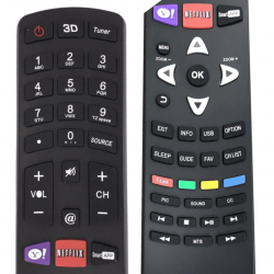 Controle Remoto Smart Tv Philco Botao Netflix Yahoo