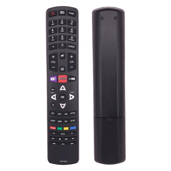 Controle Remoto Smart Tv Philco Botao Netflix Yahoo