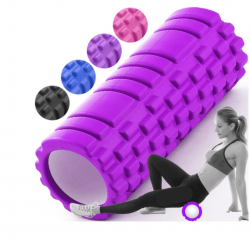 Rolo Massagem Foam Roller Liberação Miofascial Soltura Yoga