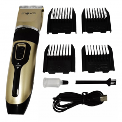 Máquina Cortador de Cabelo Barbeador Sem Fio Profissional
