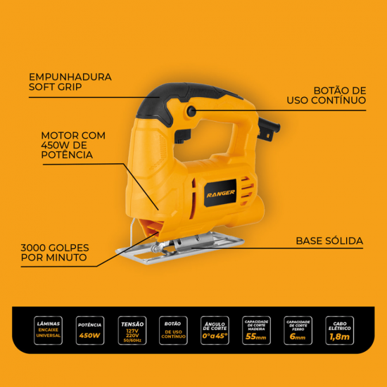 SERRA TICO TICO 450W 127V