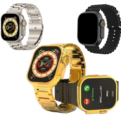 Smartwatch  W68+Ultra Smart Watch Series 8 NFC Calculadora Cardíaca Monitoramento Da Frequência Relógio Inteligente