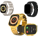 Smartwatch  W68+Ultra Smart Watch Series 8 NFC Calculadora Cardíaca Monitoramento Da Frequência Relógio Inteligente