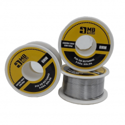 Solda Estanho Carretel 8,0mm 80g Ou 160g Multiuso Universal