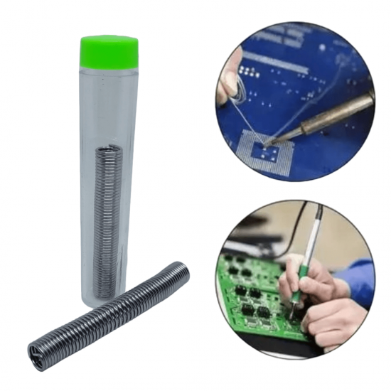 Solda Estanho Carretel 8,0mm 80g Ou 160g Multiuso Universal