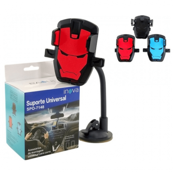 SPO-7148 SUPORTE UNIVERSAL DE PLASTICO P/ CELULAR, UTILIZADO EM VEICULOS