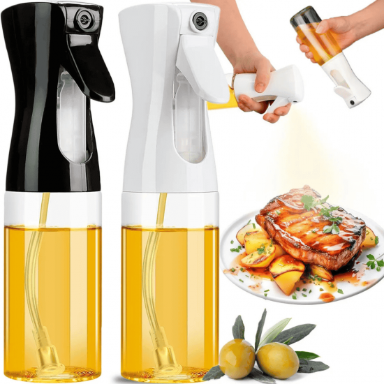 Spray de VIDRO Borrifador Pulverizador Porta Azeite Vinagre Óleos Galheteiro Chef Cozinha